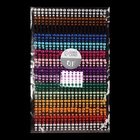 Стразы для декора, на клеевой основе, 24×13.5 см, d=3/4/5 мм, разноцветные - Фото 4