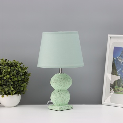 Лампа настольная «Лимон» 1×40 Вт Е14 мятный 20×20×34 см
