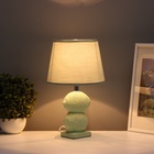 Лампа настольная «Лимон» 1×40 Вт Е14 мятный 20×20×34 см - Фото 2
