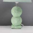 Лампа настольная «Лимон» 1×40 Вт Е14 мятный 20×20×34 см - Фото 5