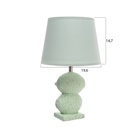 Лампа настольная «Лимон» 1×40 Вт Е14 мятный 20×20×34 см - Фото 7