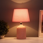 Лампа настольная «Цветочное поле» 1×40 Вт Е14 розовый 20×20×34 см - Фото 2