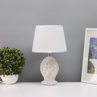 Лампа настольная «Бутон» 1×40 Вт Е14 белый 20×20×34 см - Фото 1