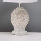 Лампа настольная «Бутон» 1×40 Вт Е14 белый 20×20×34 см - Фото 4