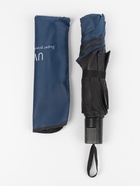 Зонт механический «Однотонный», 4 сложения, 8 спиц, R=47/55 см, d=94 см, синий - Фото 4