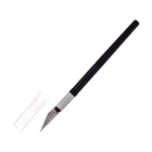 Нож канцелярский Скальпель, черный пластиковый корпус CALLIGRATA - Фото 2