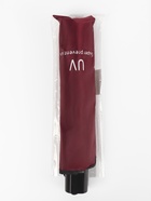 Зонт механический «Однотонный», 4 сложения, 8 спиц, R=47/55 см, d=94 см, бордовый - Фото 5