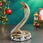 Фигура "Змея Кобра" золото с серебром - фото 28119120
