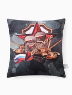 Подушка декоративная «Этель. 23 февраля», 40×40 см, велюр - Фото 2