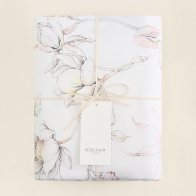 Пододеяльник евро SL Home Floral cover, 200×220 см, сатин