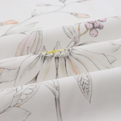 Пододеяльник евро SL Home Floral cover, 200×220 см, сатин