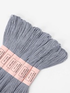 Нитки мулине №318, 8±1 м, набор 6 шт., серый - Фото 2