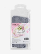 Нитки мулине №318, 8±1 м, набор 6 шт., серый - Фото 5