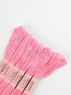 Нитки мулине №605, 8±1 м, набор 6 шт., розовые - Фото 2