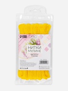 Набор ниток мулине №973, 8 ±1 м, 6 шт., цвет ярко-жёлтый - Фото 3