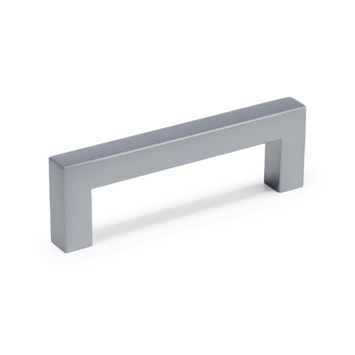 Ручка-скоба CAPPIO SQUARE RSC008, нержавеющая сталь, м/о 97 мм, графит