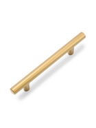 Ручка рейлинг ТУНДРА, облегчённая, d=12 мм, м/о 96/150 мм, внеш ножка, цвет золото - Фото 2