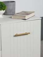 Ручка рейлинг ТУНДРА, облегчённая, d=12 мм, м/о 96/150 мм, внеш ножка, цвет золото - Фото 9