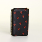 УЦЕНКА Кошелёк на молнии «Выбражулька», цвет чёрный 10845096