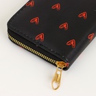 УЦЕНКА Кошелёк на молнии «Выбражулька», цвет чёрный 10845096