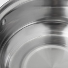 УЦЕНКА Кастрюля из нержавеющей стали Promo, 1.7 л, 20×8 см, с крышкой - Фото 2