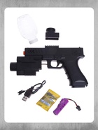 Пистолет «Гравитация», стреляет гелевыми пульками, аккумулятор 3.7V, 23 см - Фото 3