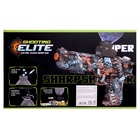 Пистолет Black, стреляет гелевыми пульками, подвижный затвор, аккумулятор 3.7V - Фото 11