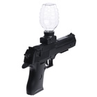 Пистолет Black, стреляет гелевыми пульками, подвижный затвор, аккумулятор 3.7V - Фото 3