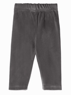 Брюки (легинсы) Крошка Я Plushy, р. 80-86 см, серый - фото 113406201