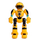 УЦЕНКА Робот радиоуправляемый «Кибер Бот», световые и звуковые эффекты, цвет жёлтый - Фото 2