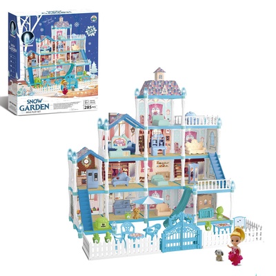 УЦЕНКА Дом для кукол «Зимний дворец» с куклой, питомцами и аксессуарами