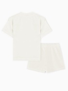 Костюм (шорты и футболка) Крошка Я Plushy, р. 80-86 см, молочный - фото 113406254 Костюм (шорты и футболка) Крошка Я Plushy, р. 80-86 см, молочный - фото 113406254