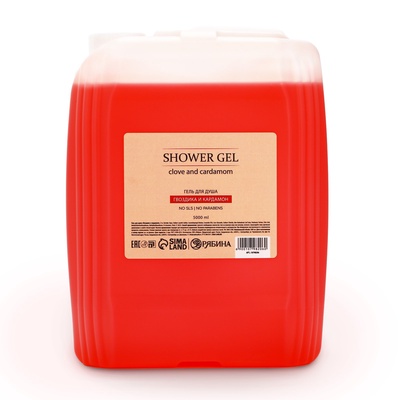 Гель для душа, 5 л, аромат гвоздики и кардамона