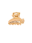 Крабики для волос QF «Авиталь», набор 2 шт., морковка, 2.5 см, золотистый - Фото 6