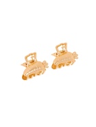 Крабики для волос QF «Авиталь», набор 2 шт., морковка, 2.5 см, золотистый - Фото 8