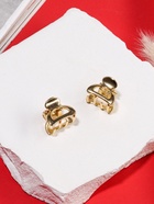 Краб для волос "Шерри" (набор 2 шт) классика дуга, 1,5 см, золото - фото 808958256