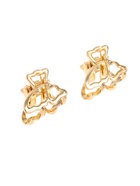 Крабик для волос «Шерри», набор 2 шт., бабочка, 1.5 см, золото (комплект 2 шт) - фото 44556000