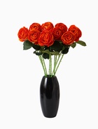 Цветы искусственные "Роза леди каскад, с шипами" 57х8 см, оранжевый - фото 809236659