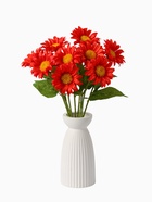 Цветы искусственные "Гербера шёлк галант" 45х9 см, красный - фото 809139872