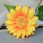 Цветы искусственные "Гербера шёлк галант" 45х9 см, жёлтый - фото 809122603