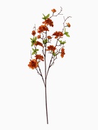 Цветы искусственные «Пеларгония карнавал», 66×7 см, оранжево-коричневые - фото 53401223