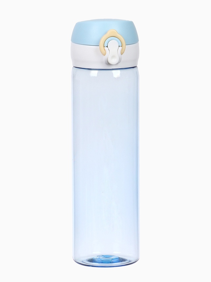 Бутылка для воды «Мастер К», 550 мл, 22×6 см, спортивная, голубая - Фото 1