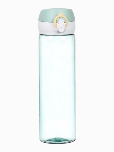 Бутылка для воды «Мастер К», 550 мл, 22×6 см, спортивная, зелёная