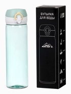 Бутылка для воды «Мастер К», 550 мл, 22×6 см, спортивная, зелёная - Фото 5