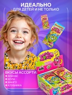 Взрывная карамель с игрушкой и татуировкой «Приколисты. Змейка-Злодейка», 1 г - Фото 3