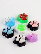 Сквиш антистресс - игрушка «Лапка», с блёстками - Фото 11