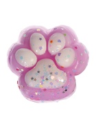 Сквиш антистресс - игрушка «Лапка», с блёстками - Фото 18