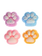 Сквиш антистресс - игрушка «Лапка», с блёстками - Фото 23