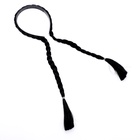 Карнавальный костюм «Маленькая злодейка»: платье, ободок с косами, гольфы, сумка, рост 104-110 см - Фото 4