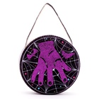 Карнавальный костюм «Маленькая злодейка»: платье, ободок с косами, гольфы, сумка, рост 104-110 см - Фото 5